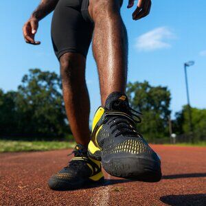 Babolat Kompressor All Court Tennis Shoes Black & Yellow Men 11 Athletic Sports*